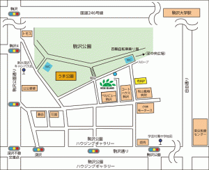 駒沢校Map